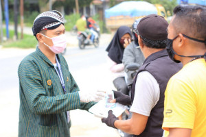 BPTD 18 Gelar Aksi Sosial dan Sosialisasi Protokol Kesehatan di Kendari