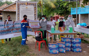 PHE Ogan Komering & PHE Raja Tempirai, Bantu Garda Terdepan  Tangani  Covid-19