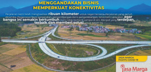 2019, Jasa Marga Capai Pertumbuhan Aset Hingga 20,94% 