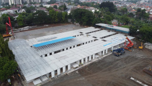 Lapangan Bola Simprug Dimodifikasi Jadi Rumah Sakit Darurat Covid-19 Dengan Standar RSPP