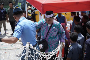 Kemenhub Fasilitasi 339 Jemaah Calon Haji Asal  Tolitoli Sulteng Dengan Kapal Perintis  Menuju Balikpapan