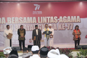 Polda Metro Gelar Doa Bersama Lintas Agama