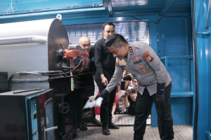 Cegah Niat Jahat, Kapollda Metro Jaya,Musnahkan Barang Bukti