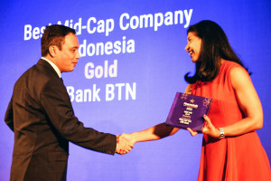 BTN Meraih Penghargaan Bank Terbaik se-ASIA