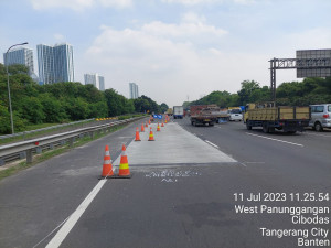 Jasamarga Lakukan Perbaikan Rutin Ruas Tol Jakarta -Tangerang, Inilah Lokasinya......