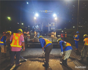 Pengendara Diminta Berhati-Hati, Ada Pekerjaan Pemeliharaan di Tol Dalam Kota  dan Prof. Dr. Ir. Soedijatmo 