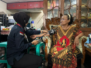 Polwan Bandara Soetta Lakukan Anjangsana ke Purnawirawan