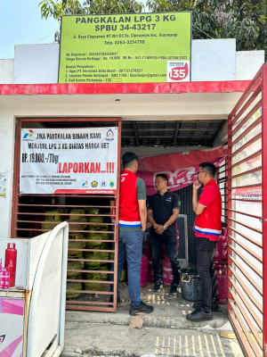 Pertamina Pastikan Stok LPG 3 Kg di Sukabumi dan Sekitarnya Mencukupi