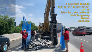 Ruas Tol Jakarta -Tangerang  Kembali Dilakukan Pemeliharaan, Ini Lokasi Lengkapnya