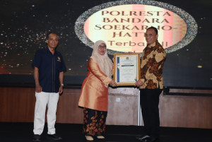 Polresta Bandara Soetta Raih Penghargaan Sertifikasi Barang Milik Negara