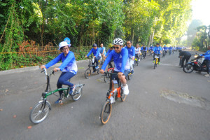 Bank BTN  Sumbang 50 Unit Sepeda ke UGM 