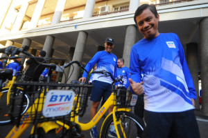 Bank BTN  Sumbang 50 Unit Sepeda ke UGM 