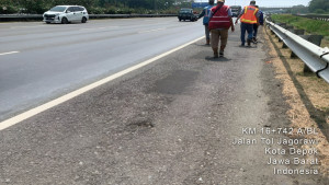 Jasa Marga Kembali Melakukan Rekonstruksi Jalan Tol Jagorawi, Pengendara Diminta Berhati-Hati                                                              
