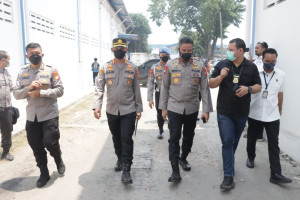 Dua   Kawasan  Industri Pasir Jaya Tangerang Didatangi Satgas  Polusi Udara Polda Metro Jaya