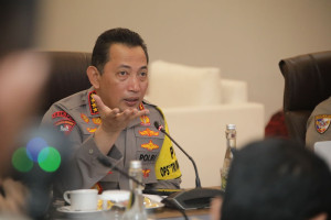 Kapolri Pantau Command Center Pengamanan KTT Asean 