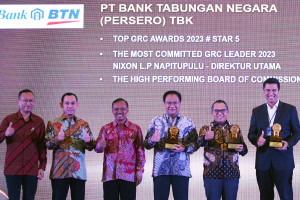 GCG Bank BTN  Masuk Kategori Terbaik