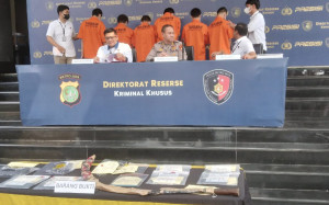 Delapan Provokator Tawuran Melalui Medsos Ditangkap