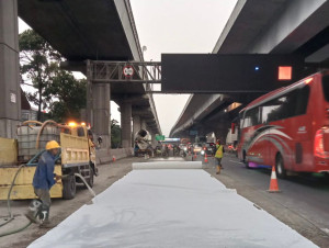 Jasa Marga Kembali Melakukan Perawatan Rutin Tol Jakarta - Cikampek