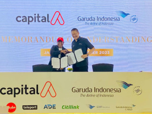 Garuda Indonesia Group dan Cavital A Jajaki Kerjasama 