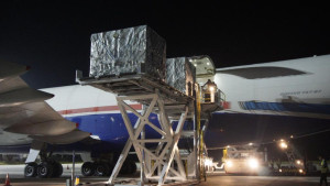 Empat Pesawat Membawa  377 Ton Logistik Peserta MotoGP Seri Mandalika Tiba di Bandara Lombok