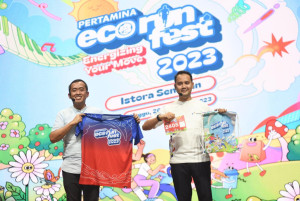 20 Ribu Pelari  Ikuti Pertamina Eco RunFest 2023 di Istora Senayan Jakarta