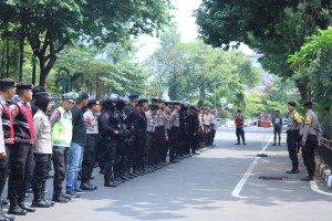 Ciptakan Rasa Aman Polda Metro Jaya, Gelar Patroli Skala Besar