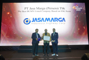 Jasa Marga Meraih  Dua Penghargaan