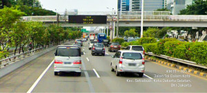 Pengguna Jalan Tol Dalam Kota dan Jakarta - Tangerang Berhati-Hati Ada  Pemasangan DMS