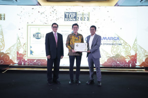 Jasa Marga Raih Penghargaan Best Profitability  Kategori Infrastructure Industry