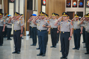 45 Pati Polri Naik Pangkat,  Satu Polwan Jadi Jenderal