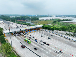 Ribuan Kendaraan Kembali ke Jabotabek Usai Libur Tahun Baru 2024