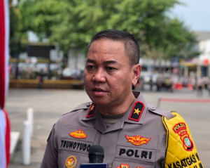 Ribuan Personil Polri Dikerahkan Mengamankan  Debat Capres