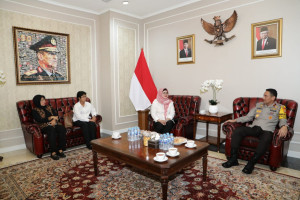 Tim Reaksi Cepat Komnas PPA Audiensi ke Wakapolda Metro Jaya