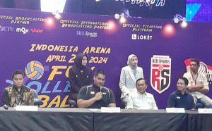Hadirkan Pebola Voli Megawati dan Red Spark Tanpa APBN