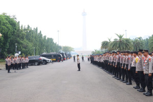 Polri Terjunkan Ribuan  Personil Amankan Gugatan Perselisihan Pilpres  di MK