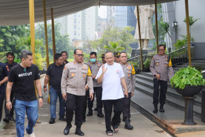 Libur Paskah,  Ini Yang Dilakukan Kapolres Metro Jakut  Terhadap Gereja