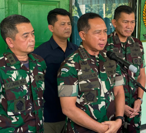 Panglima TNI Tinjau Gudang Munisi Yang Terbakar