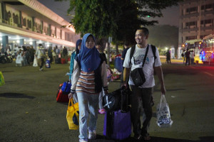 Jasa Marga  Lepas Keberangkatan 1.226 Orang Pemudik.