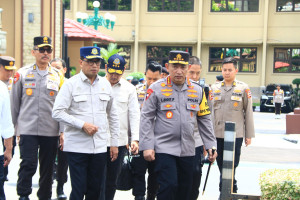 Kapolri  Lakukan Patroli Udara, Pastikan Atus Balik Pemudik Aman