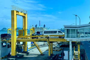 Arus Penumpang Dari Sumatera ke Pulau Jawa Berangsur Normal