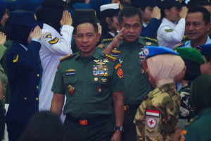 Panglima TNI Pimpin Apel Bersama Wanita TNI Tahun 2024