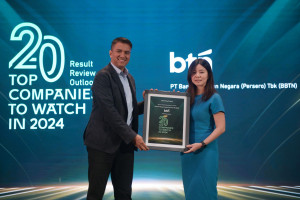 Kereen, BTN .Raih Top 20 Companies  to Watch in   2024