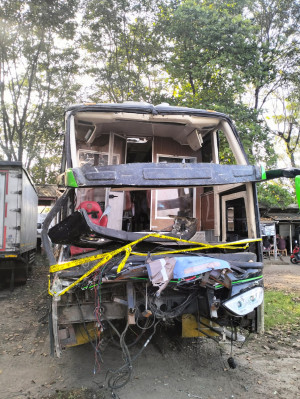 Rem Blong,  Bus Pengangkut Pelajar  SMK Depok Terguling,  Ini Penjelasan Dirjen Darat