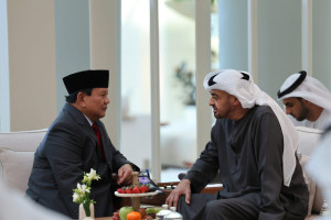 Menhan Prabowo dan Presiden UEA Sheikh Mohammed bin Zayed Al Nahyan Bahas Ini ...