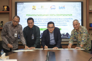 BTN dan Mitra Bisnis Teken Kesepakatan