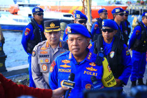 Dua Kapal dan Tiga Helikopter Disiagakan Untuk Pengamanan  KTT WWF di Bali
