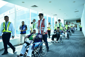 Kloter 11  Hari Ini Diberangkatkan dari Bandara Kertajati menuju Madinah