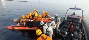 Tim SAR Gabungan Temukan Korban Tenggelam di kolam Perikanan Samudera Nizam Muara Baru