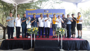 Pantai Mertasari Bali  Menjadi Hub  Seaplane, Ini Alasannya.....