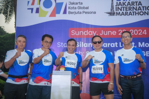 BTN Jakarta  Internasional Marathon Sukses 